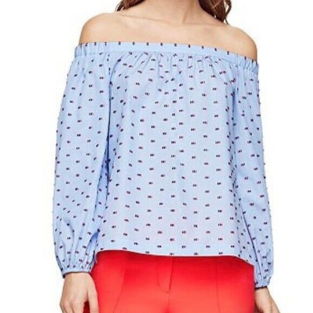 BCBGMAXAZRIA DANIELA OFF THE SHOULDER TOP (754)